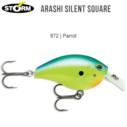 Storm Arashi Silent Square 5.5cm | ASQS03 | 872 Parrot