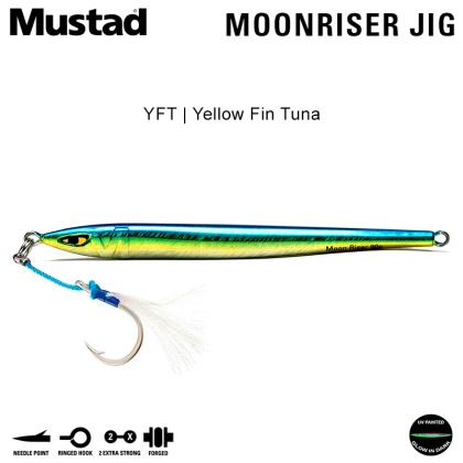 Mustad Moonriser Vertical Jig | YFT Yellow Fin Tuna