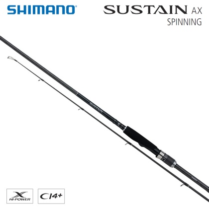 Спининг въдица Shimano Sustain AX 82H Spin | SSUSAX82H