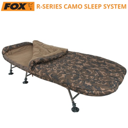 Fox R Series Camo Sleep System | CBC100 | Система за сън | Легло + Спален чувал