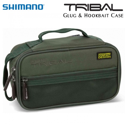 Чанта с бурканчета за стръв Shimano Tribal Glug and Hookbait Case | SHTR17