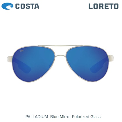 Слънчеви очила Costa Loreto | Palladium | Blue Mirror 580G |  LR 21 OBMGLP