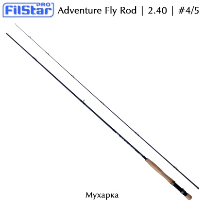 Fly Fishing Rod FilStar Adventure Fly 2.40m #4/5