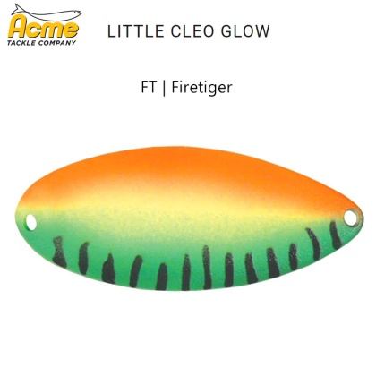 Блесна Little Cleo Glow | цвят GLFT | Glow Firetiger