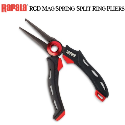 Rapala Mag Плоскогубцы с пружинными разъемными кольцами 18см | Клещи с магнитом