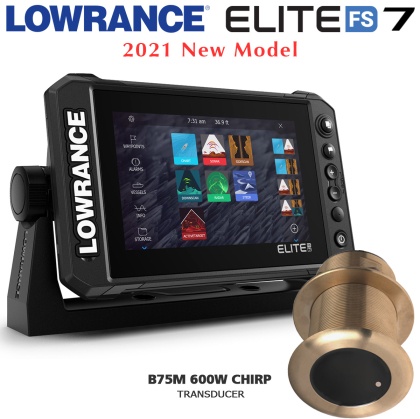 Lowrance Elite FS 7 with Airmar B75M transducer