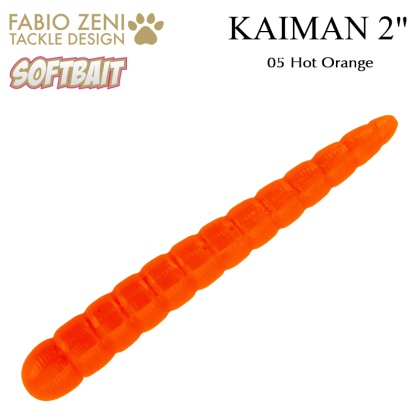 Softbait Fabio Zeni Kaiman 05 Hot Orange