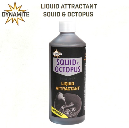 Течен атрактант Dynamite Baits Liquid Attractant | Squid & Octopus | DY1263
