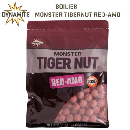 Протеинови топчета Dynamite Baits Monster Tiger Nut Red Amo Boilies 1kg | 20mm | DY384