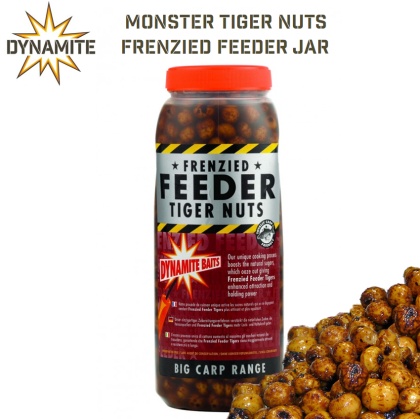 Тигрови ядки Dynamite Baits Frenzied Feeder Monster Tiger Nuts Jar 2.5L | DY033
