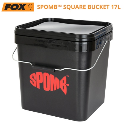 Квадратна кофа Fox Spomb Square Bucket 17L | DBT001