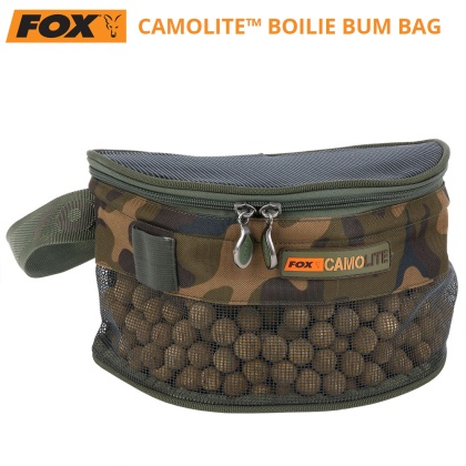 Чанта за протеинови топчета Fox Camolite Boilie Bum Bag 2.5kg | CLU317