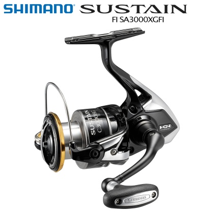 Spinning reel  Shimano Sustain FI | SA3000XGFI | AkvaSport.com