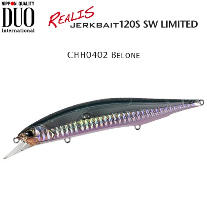 DUO Realis Jerkbait 120S SW Limited | DHH0402 Belone