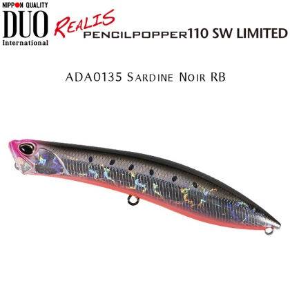 DUO Realis Pencilpopper 110 SW Limited | ADA0135 Sarashi Sardine RB