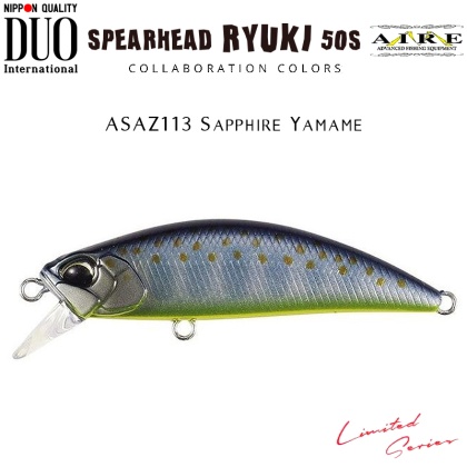DUO Spearhead Ryuki 50S M-Aire | ASAZ113 Sapphire Yamame