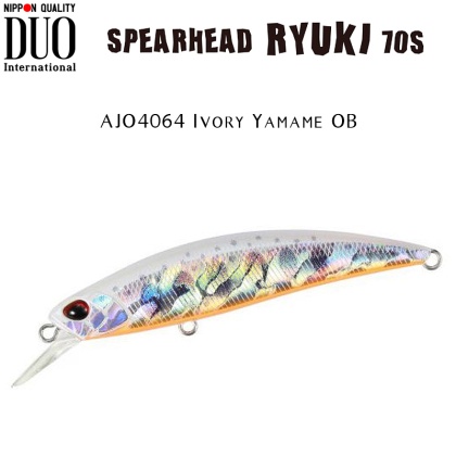 DUO Spearhead Ryuki 70S | AJO4064 Ivory Yamame OB