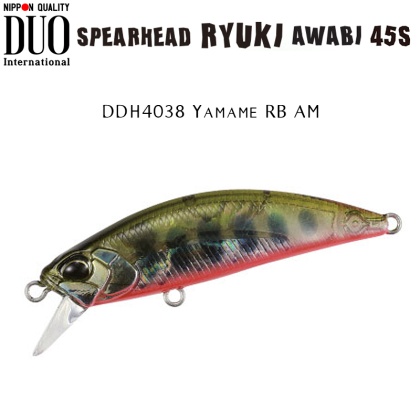 DUO Spearhead Ryuki Awabi 45S | DDH4038 Yamame RB AM