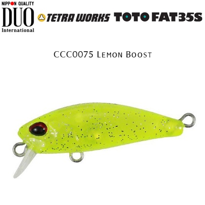 DUO Tetra Works Toto Fat 35S | CCC0075 Lemon Boost