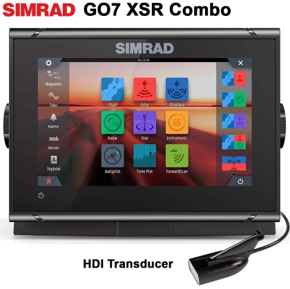 SIMRAD GO7 XSR + HDI Transducer