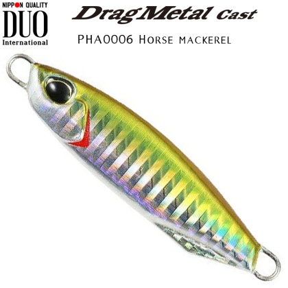 Duo Drag Metal Cast Jig | PHA0006 Horse mackerel