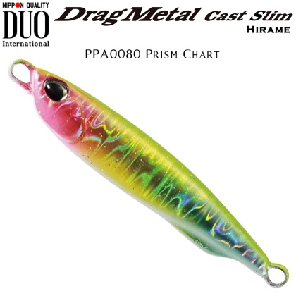 DUO Drag Metal CAST Slim 30g Hirame | PPA0080 Prism Chart