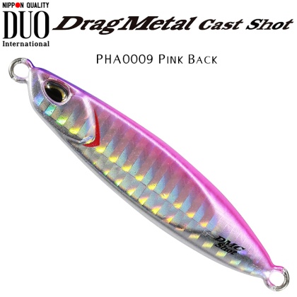 DUO Drag Metal CAST Shot Jig | PHA0009 Pink Back