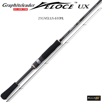 Graphiteleader Veloce UX 21GVELUS-610ML | Bass spinning rod