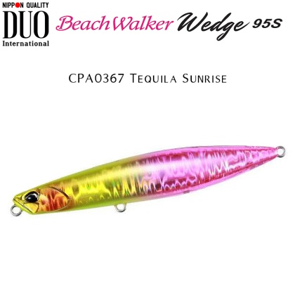 DUO Beach Walker Wedge 95S | CPA0367 Tequila Sunrise