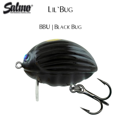 Salmo Lil' Bug BBU | Black Bug