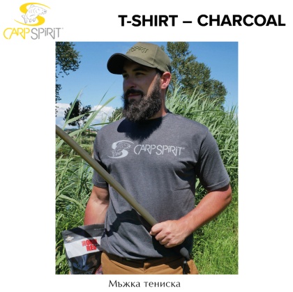Carp Spirit T-Shirt Charcoal