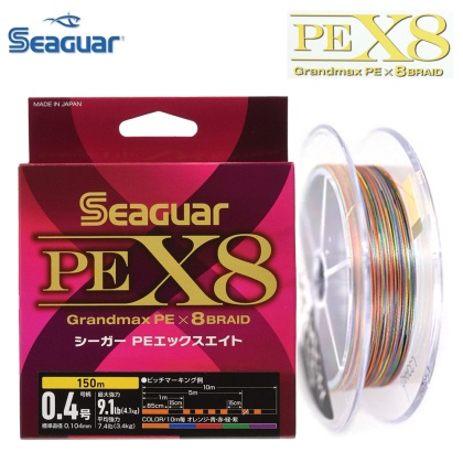 Seaguar PE X8 Grandmax 150м | Плетеное волокно