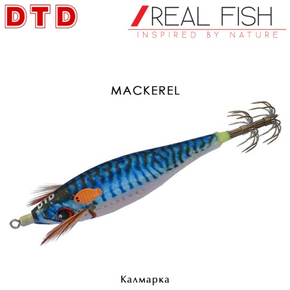 DTD Real Fish Bukva Squid Jig | MACKEREL