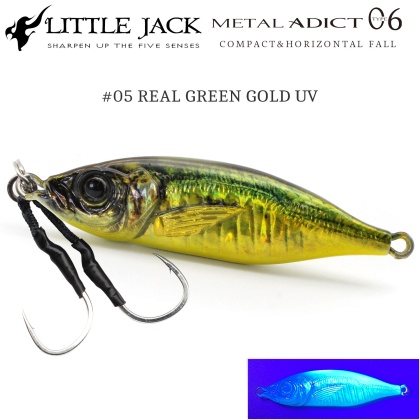 Little Jack Metal Adict Type-06 | #05 Real Green Gold UV