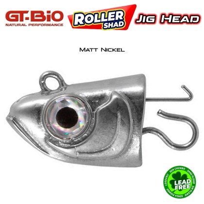 GT-Bio Roller Shad ZAMAK Jig Head | Безоловни джиг глави