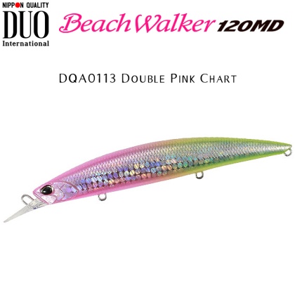 DUO Beach Walker 120MD | DQA0113 Double Pink Chart