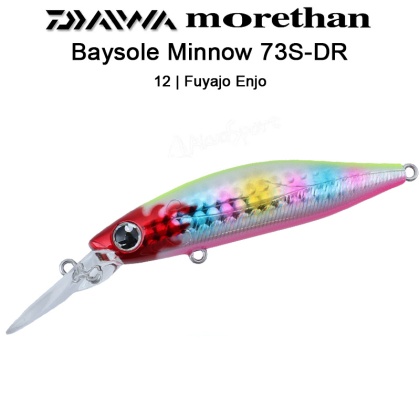 Daiwa Morethan Baysole Minnow 73S-DR | #12 Fuyajo Enjo