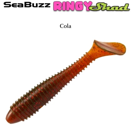 SeaBuzz Ringy Shad 6.5cm | Cola