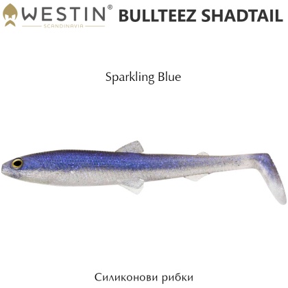 Westin BullTeez Shadtail | Sparkling Blue