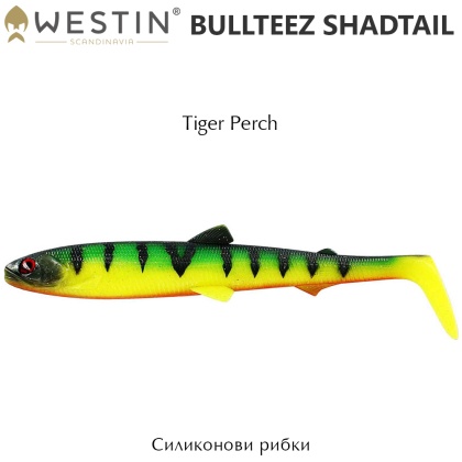 Westin BullTeez Shadtail | Tiger Perch