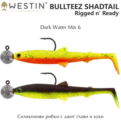 Westin BullTeez Shadtail R 'N R | Dark Water Mix 6
