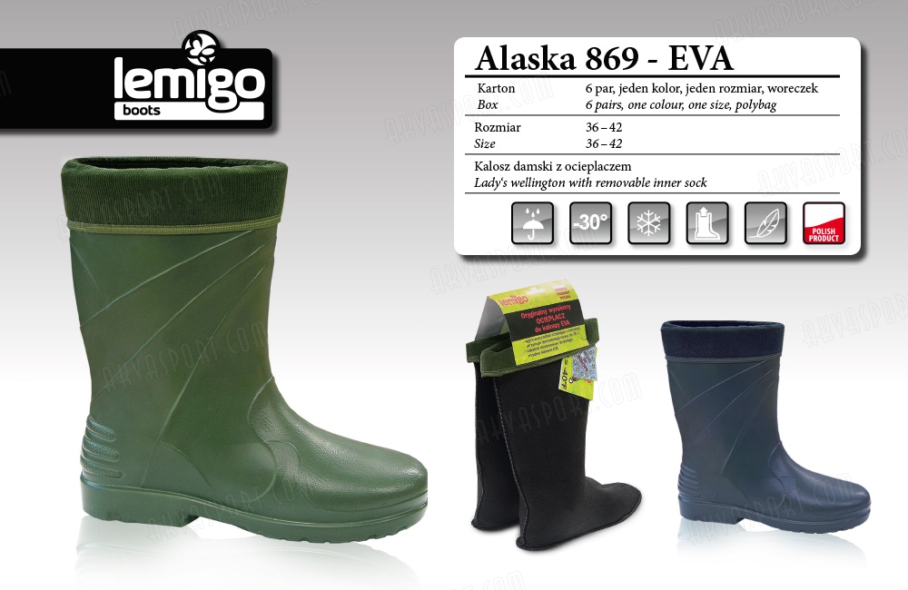 Дамски ботуши Lemigo Alaska EVA 869 | AkvaSport.com