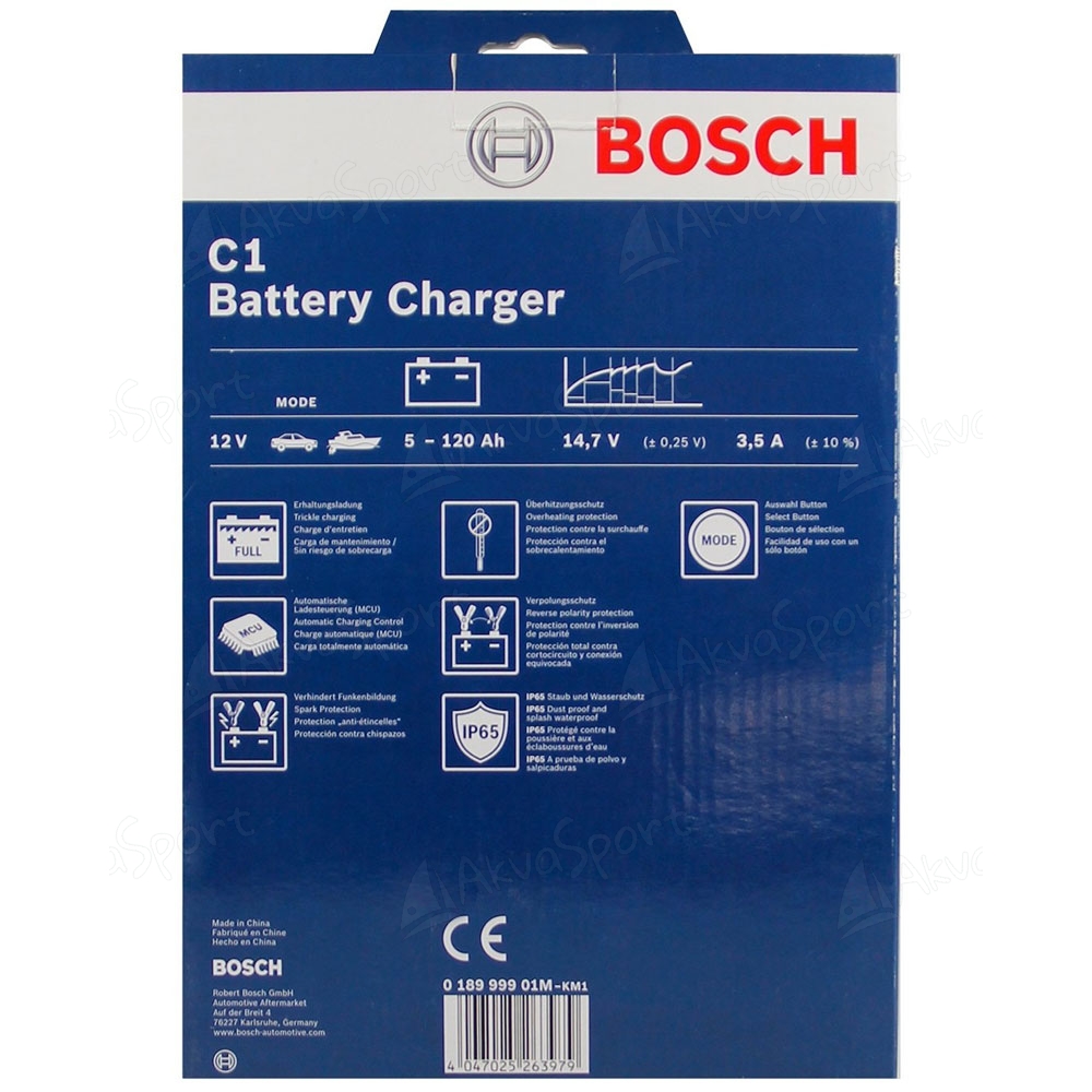 charger Bosch C1 | AkvaSport.com