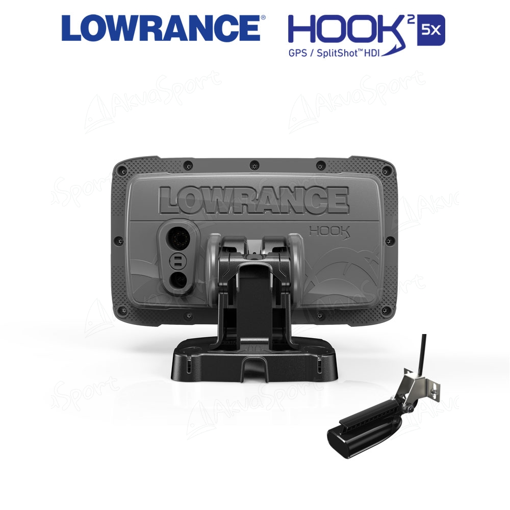Lowrance HOOK 2-5x SplitShot GPS Plotter
