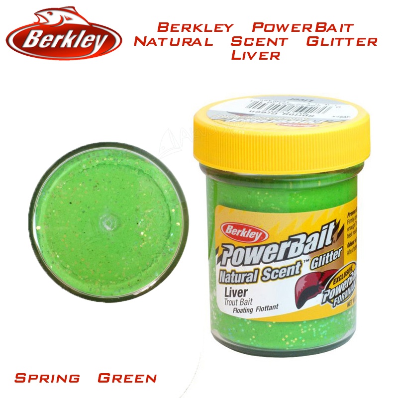 Berkley PowerBait Natural Scent Glitter Liver | Floating Trout Bait | BAITS  | GROUNDBAITS | ADDITIVES