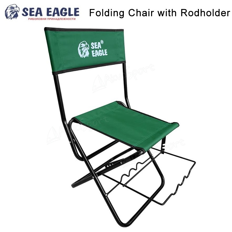 Сгъваем стол с облегалка и стойка за пръчки | Столове