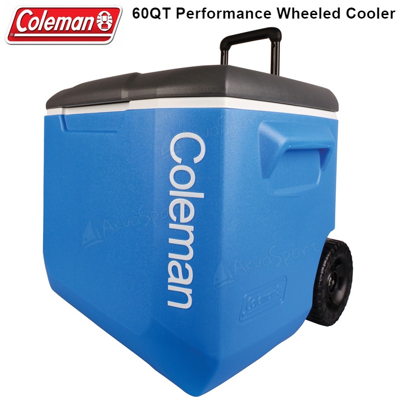 Coleman 60QT Tri Color Performance Wheeled Cooler | Хладилна чанта на колела  | НА ОТКРИТО