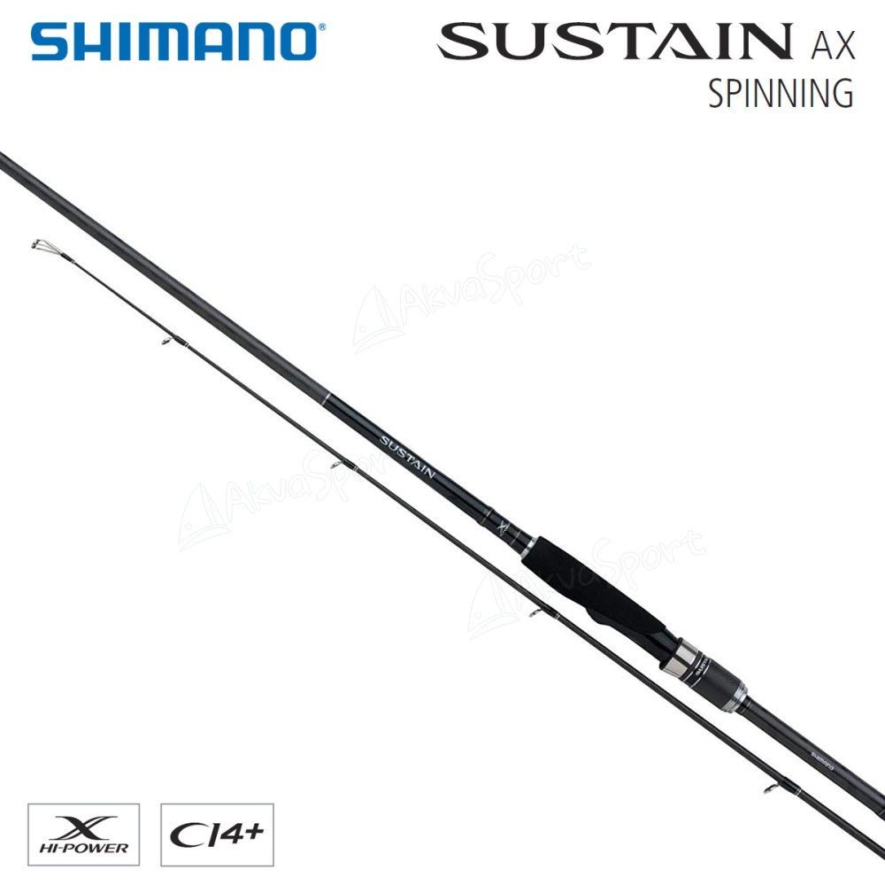 Shimano Sustain AX 82H, Spinning Rod