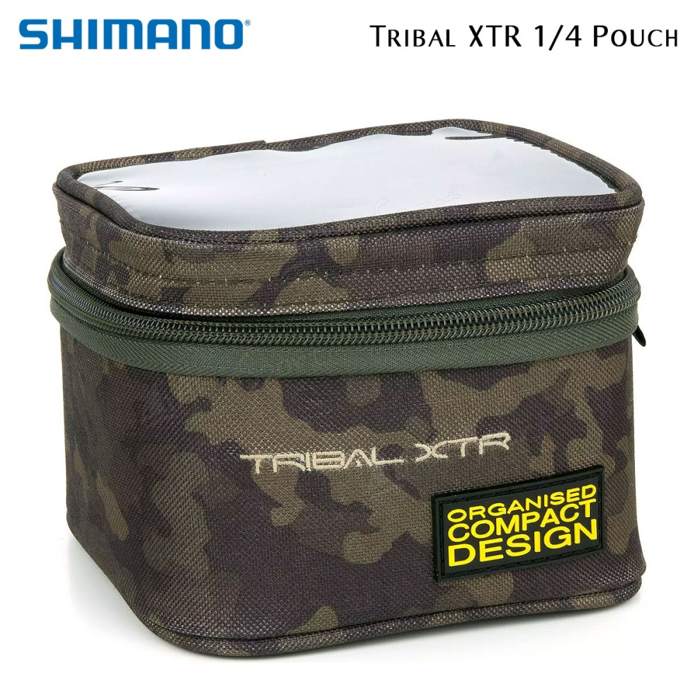 Shimano Tribal XTR 1/4 Pouch | Чанта с прозрачен капак | АКСЕСОАРИ