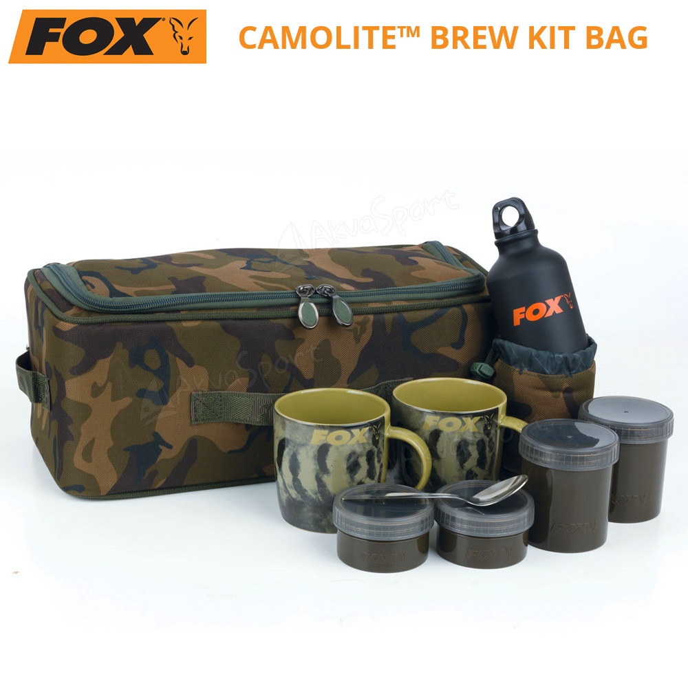 Fox Camolite Brew Kit Bag | Къмпинг комплект чаши | НА ОТКРИТО